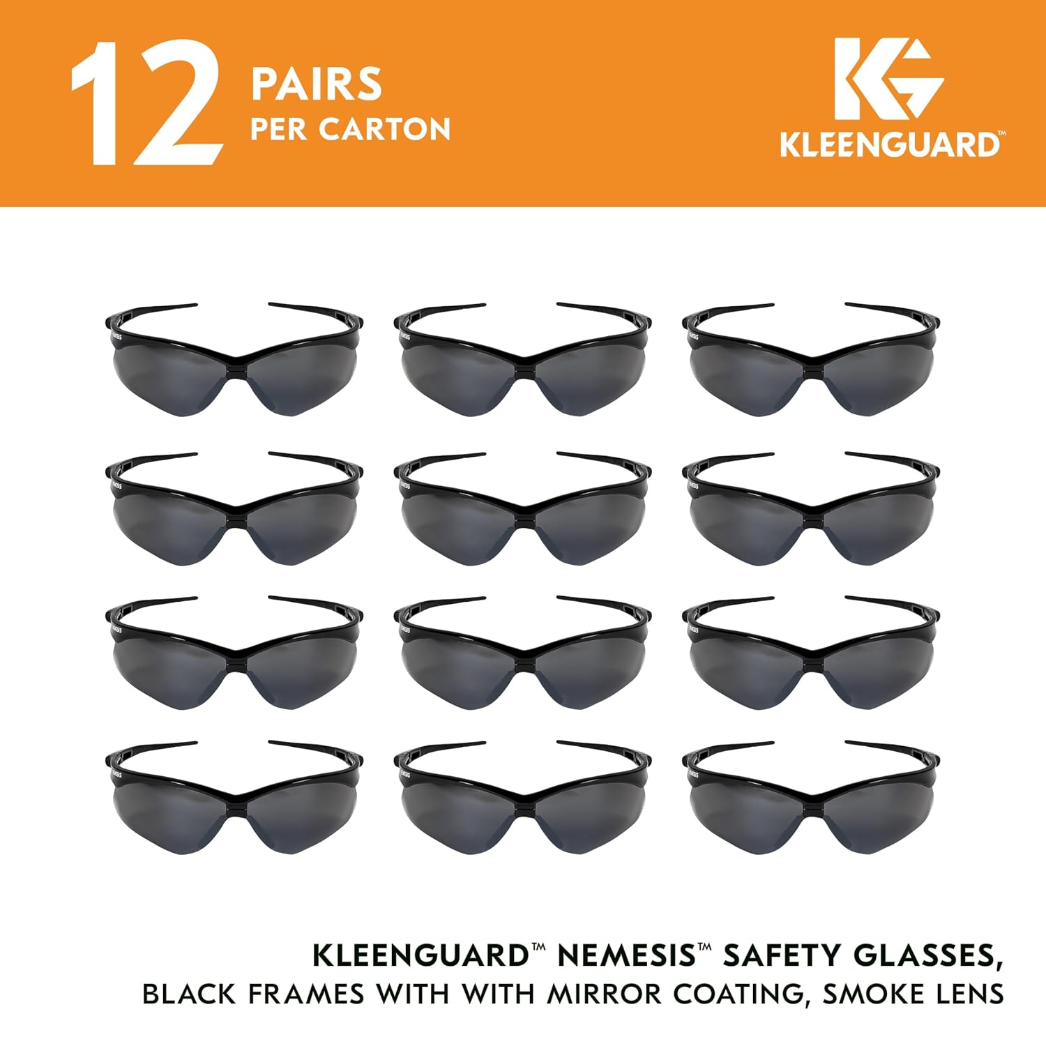 KleenGuard™ V30 Nemesis™ Safety Glasses (25688)