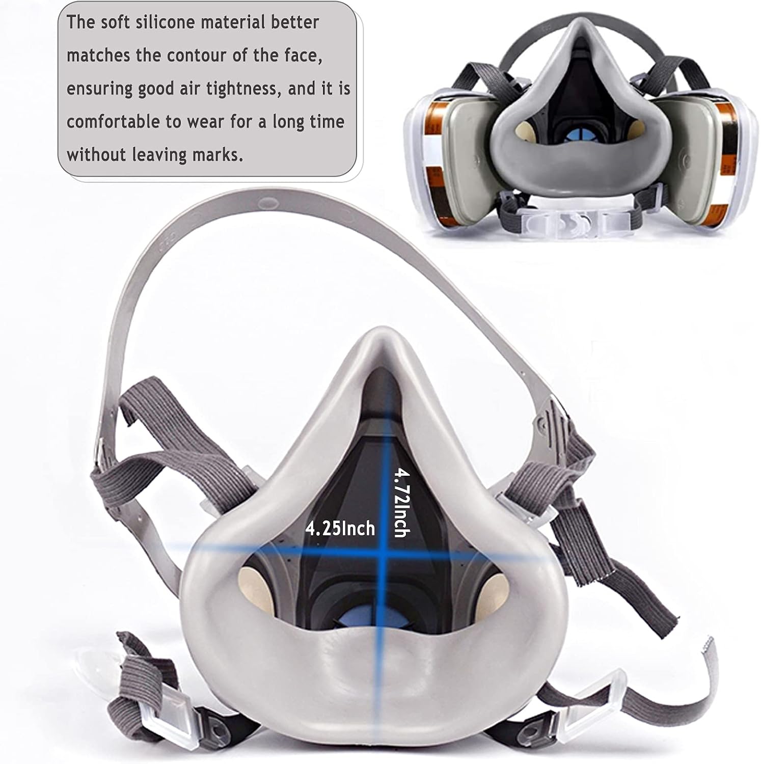 Reusable Half Face Cover Set
